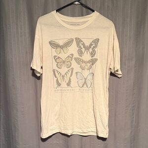 American Eagle Butterfly Graphic T-Shirt